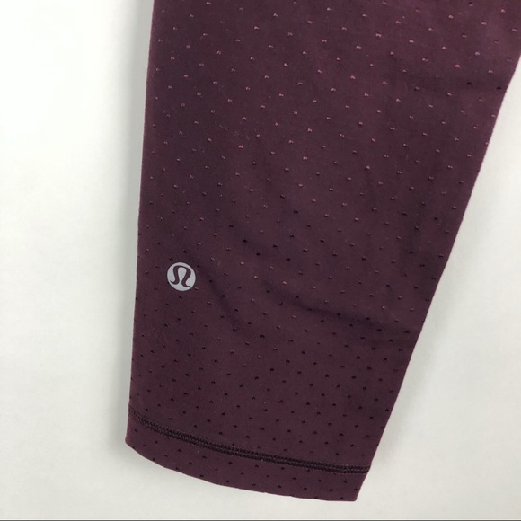 Lululemon Astro Wunder Under Crop II Shine Dot Bo - Picture 11 of 15
